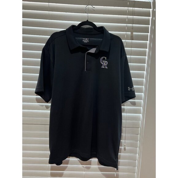 Under‎ Armour Colorado Rockies Polo Shirt - Size XXL - Picture 1 of 3